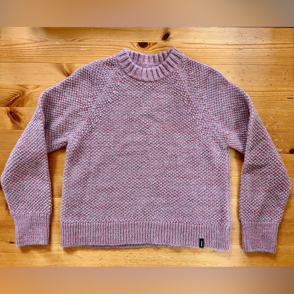 Finisterre | Finisterre Knitwear Crewneck Jumper Wool Alpaca Dusty Rose